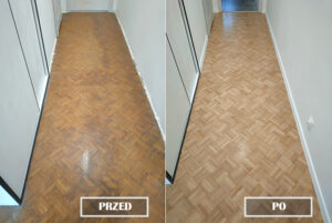 Renowacja podłóg drewnianych Wąbrzeźno, cyklinowanie i odnawianie parkietów.